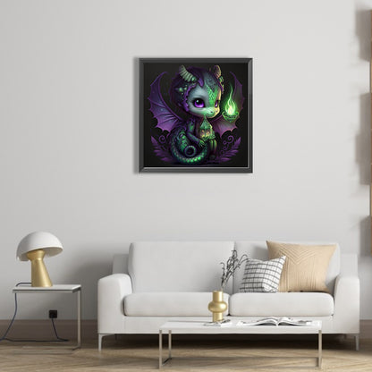 Green Lantern Pterosaur - Full Square Drill Diamond Painting 40*40CM
