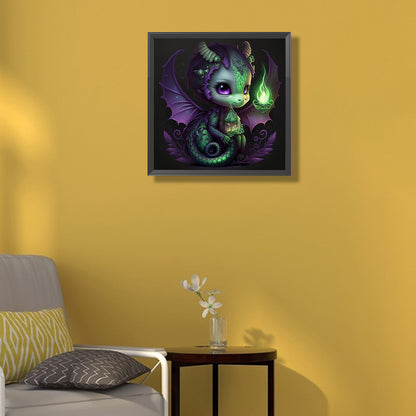Green Lantern Pterosaur - Full Square Drill Diamond Painting 40*40CM