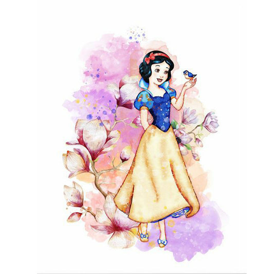 Snow White In The Forest-O640*50cm(canvas) full-round drill diamond painting