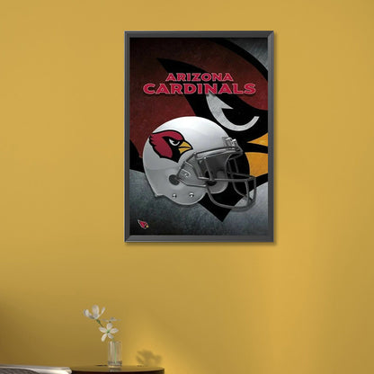 Cardinals Logo 35*50Ccm(canvas) full round drill diamond painting