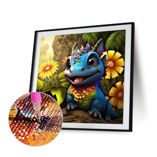 Baby Dragon 30*30Ccm(canvas) full round drill diamond painting