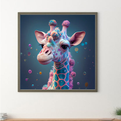 Giraffe 30*30Ccm(canvas) full round drill diamond painting