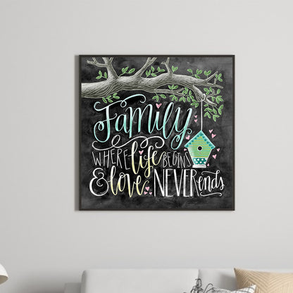 Love Hut - Full Square Drill Diamond Painting 45*45CM