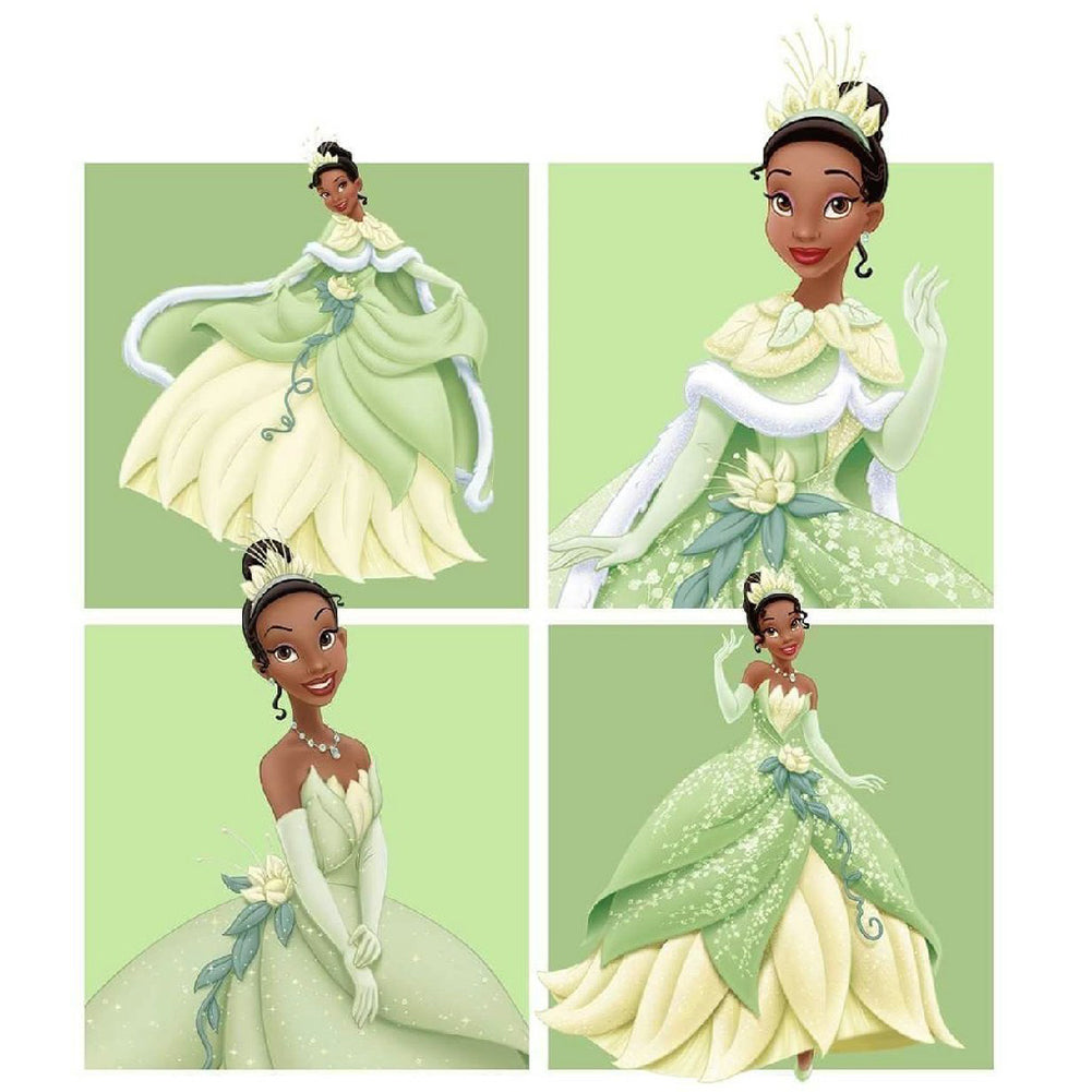 Disney Princess Tiana-O640*40cm(canvas) full-round drill diamond painting