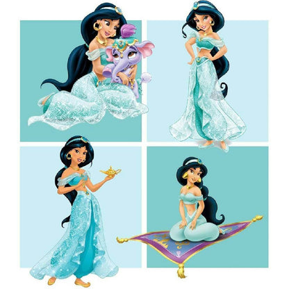 Disney Princess Jasmine-O640*40cm(canvas) full-round drill diamond painting