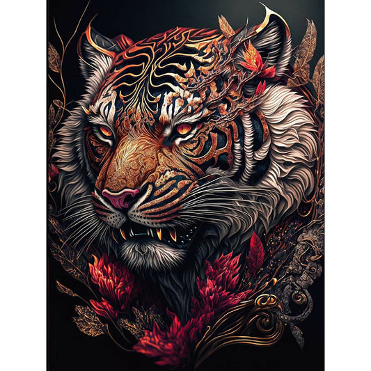 Tiger - Full Square Drill Diamond Painting 50*60CM