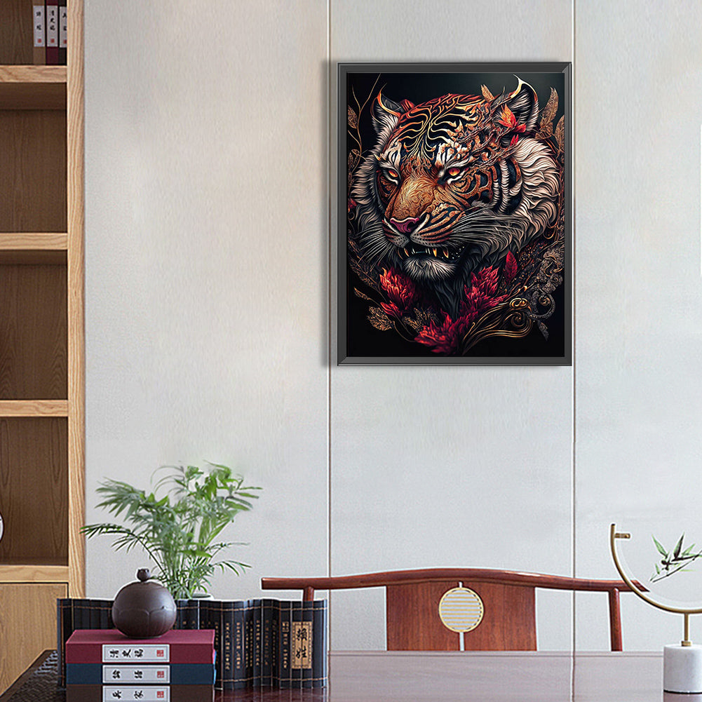 Tiger - Full Square Drill Diamond Painting 50*60CM