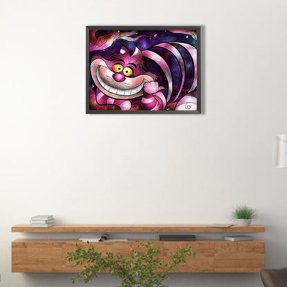 Cheshire Cat - Full Round Drill Diamond Painting 40*30CM