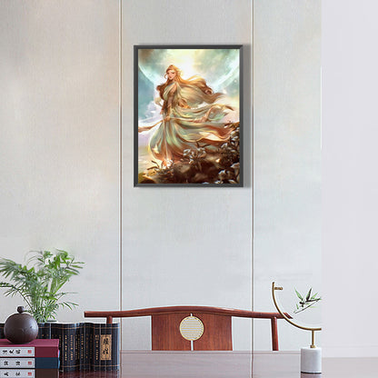 Mana Goddess - Full Round Drill Diamond Painting 30*40CM
