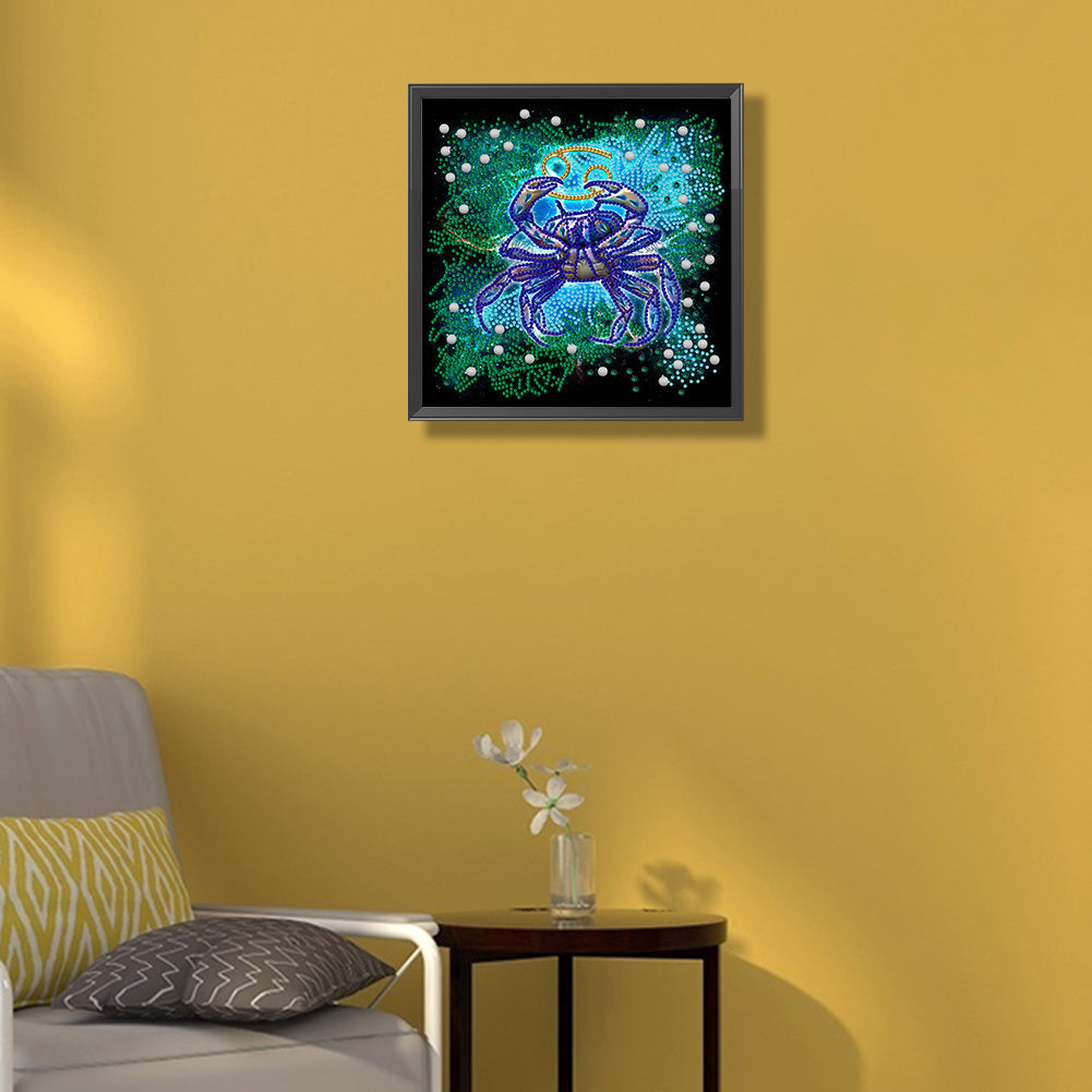 Twelve Constellations - Special Shaped Drill Diamond Painting 30*30CM