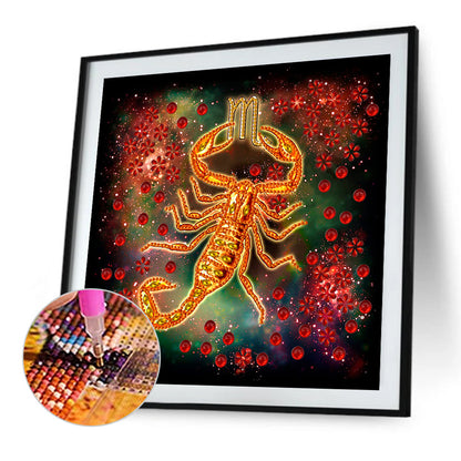 Twelve Constellations - Special Shaped Drill Diamond Painting 30*30CM