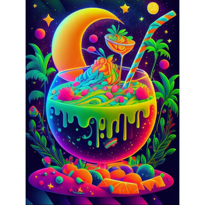 Colorful Clouds - Full Round Drill Diamond Painting 30*40CM