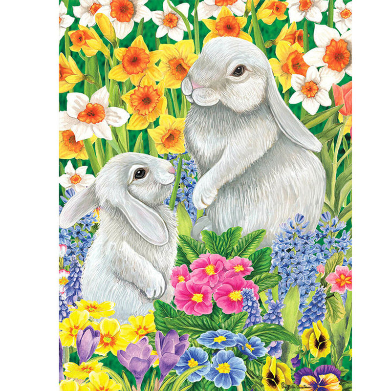 Easter Bunny - Full Round Drill Diamond Painting 30*40CM