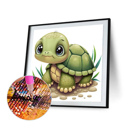 Turtle 30*30Ccm(canvas) full round drill diamond painting