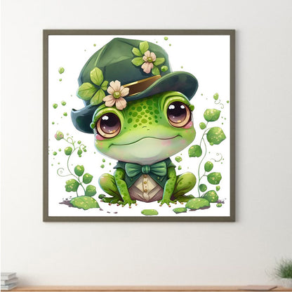 Frog 30*30Ccm(canvas) full round drill diamond painting