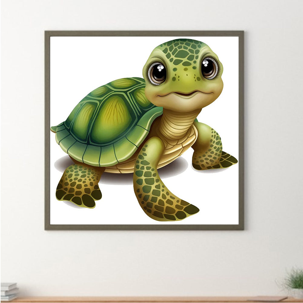 Turtle 30*30Ccm(canvas) full round drill diamond painting