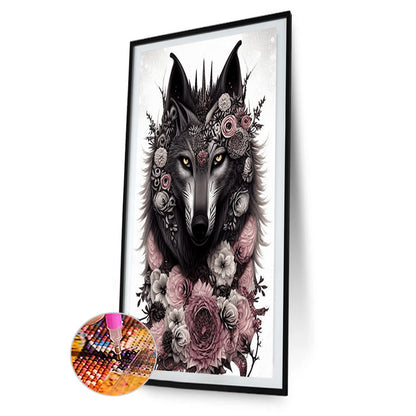 Wolf - Full Square Drill Diamond Painting 40*70CM