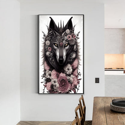 Wolf - Full Square Drill Diamond Painting 40*70CM