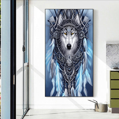 Wolf - Full Square Drill Diamond Painting 40*70CM