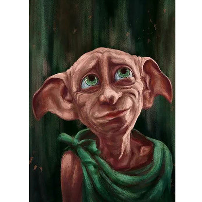 Harry Potter Elves - Full Round Drill Diamond Painting 30*40CM