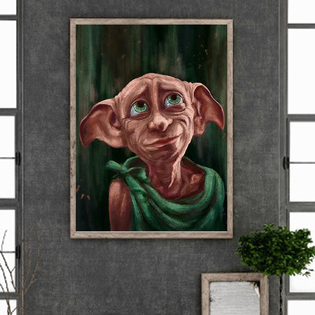 Harry Potter Elves - Full Round Drill Diamond Painting 30*40CM