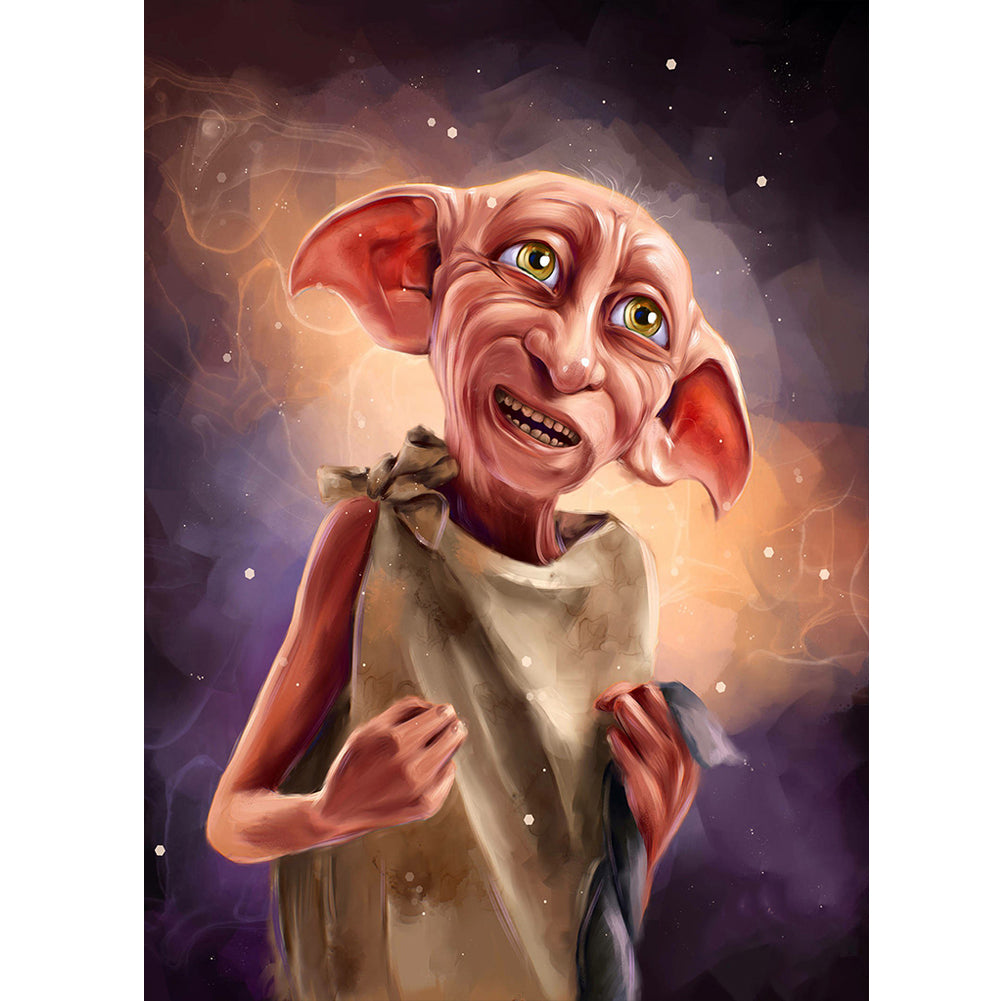 Harry Potter Elves - Full Round Drill Diamond Painting 30*40CM