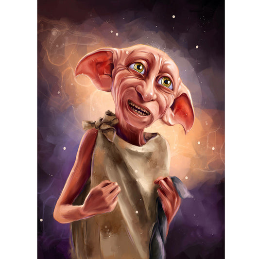 Harry Potter Elves - Full Round Drill Diamond Painting 30*40CM