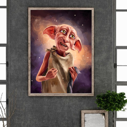 Harry Potter Elves - Full Round Drill Diamond Painting 30*40CM