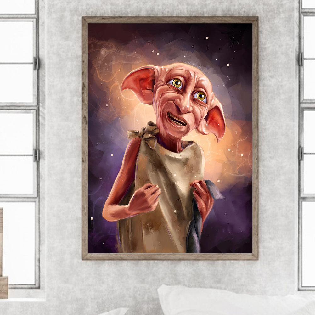 Harry Potter Elves - Full Round Drill Diamond Painting 30*40CM