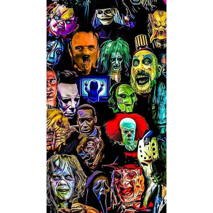 Horror Collection - Full Round Drill Diamond Painting 50*80CM