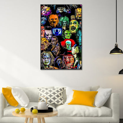 Horror Collection - Full Round Drill Diamond Painting 50*80CM