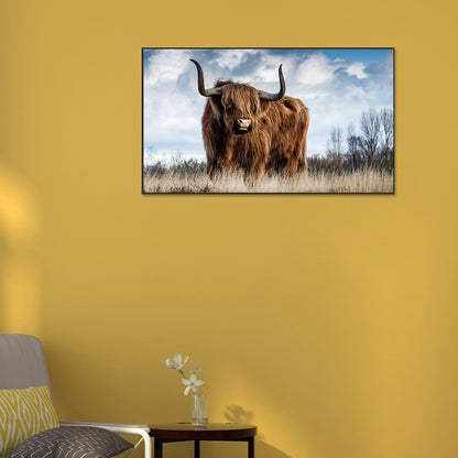Highland Yak - Full Square Drill Diamond Painting 70*40CM