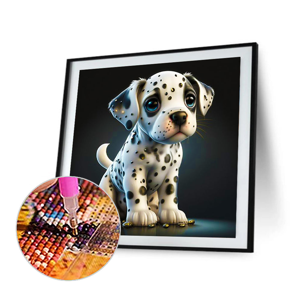 Dalmatians - Full Round Drill Diamond Painting 30*30CM