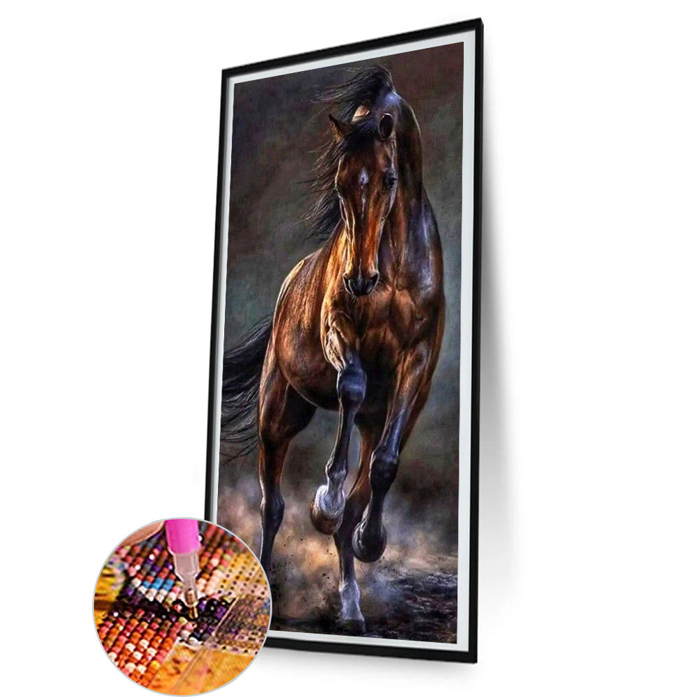 Running Horse - Full Square Drill Diamond Painting 40*80CM