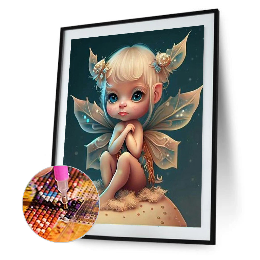 Elf Girl - Full Round Drill Diamond Painting 30*40CM