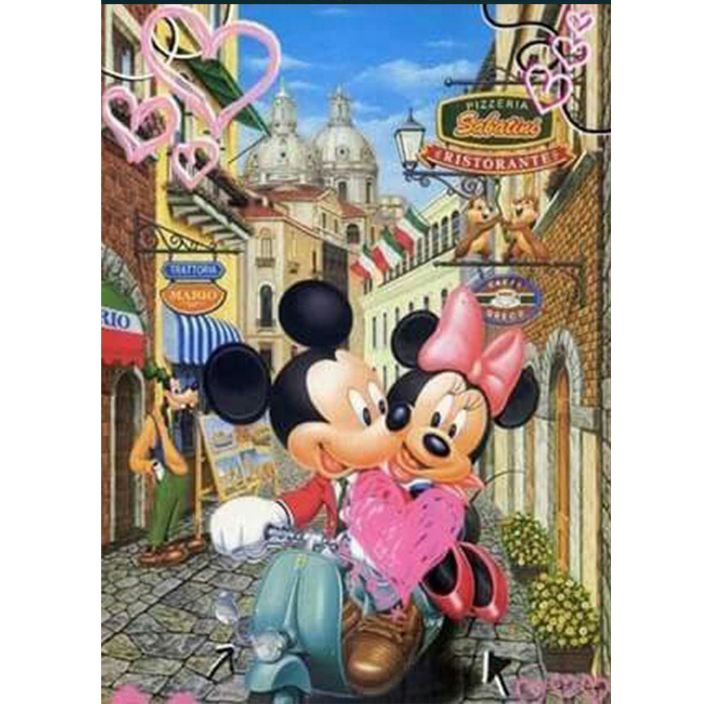 Disney Mickey Mouse - Full Round Drill Diamond Painting 40*50CM