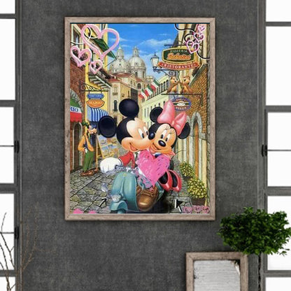 Disney Mickey Mouse - Full Round Drill Diamond Painting 40*50CM