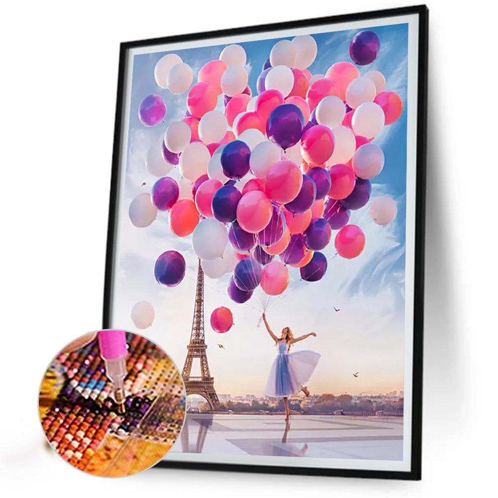 Balloon - Full Round Drill Diamond Painting 30*40CM