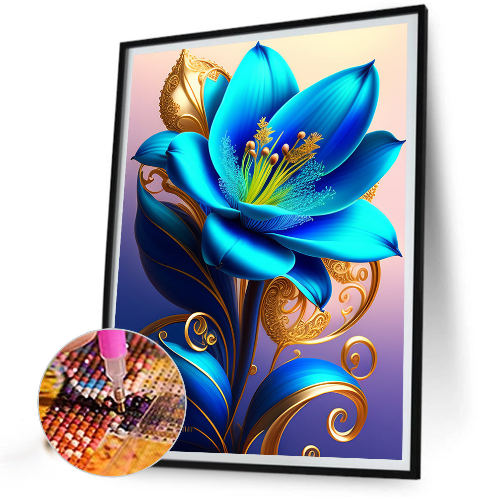 The Flowers - Full Round Drill Diamond Painting 30*40CM