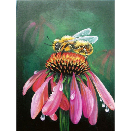 The Flowers - Full Round Drill Diamond Painting 30*40CM