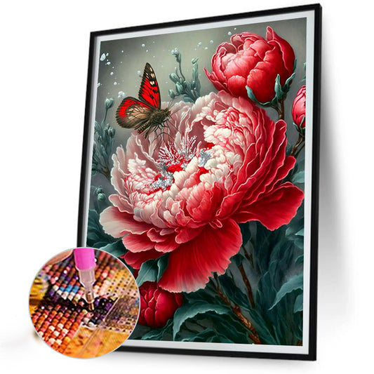 The Flowers - Full Round Drill Diamond Painting 30*40CM