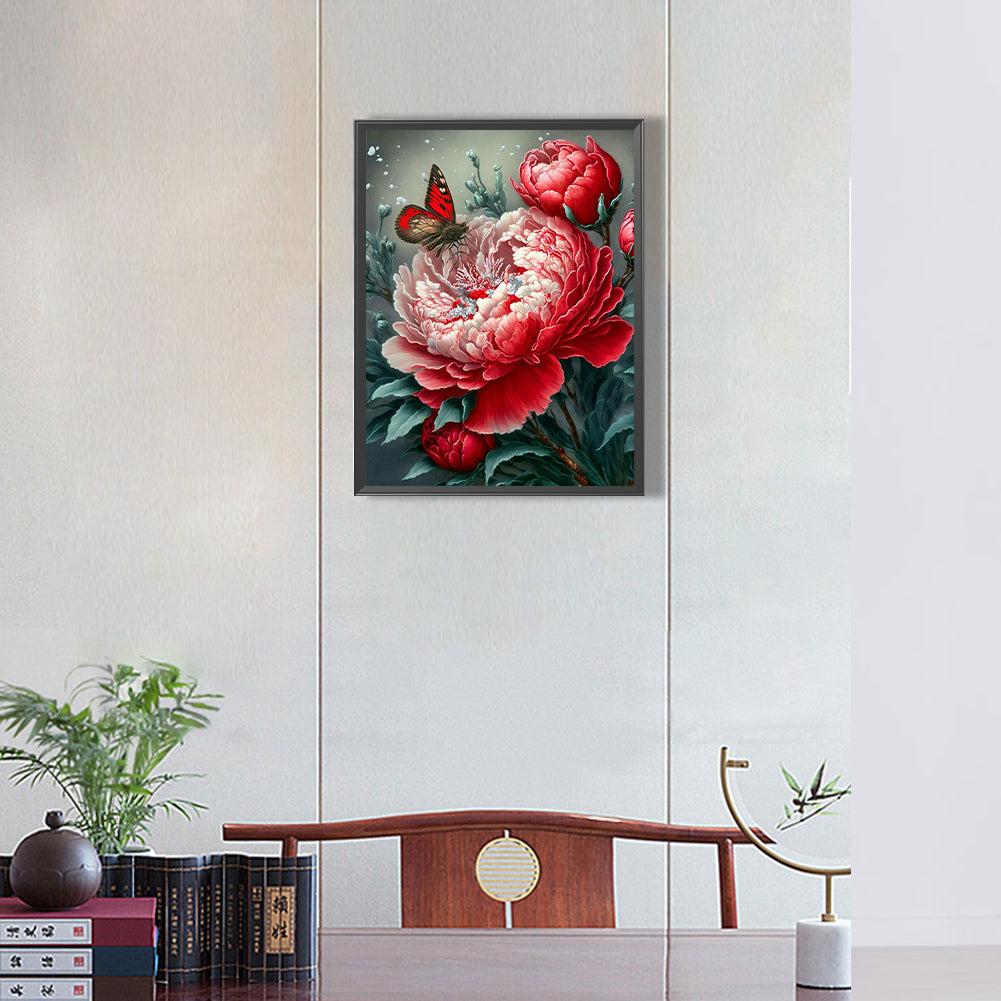 The Flowers - Full Round Drill Diamond Painting 30*40CM