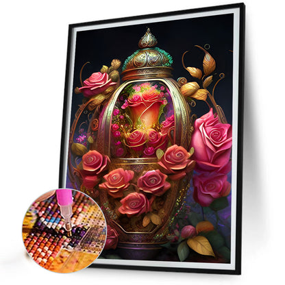 The Flowers - Full Round Drill Diamond Painting 30*40CM