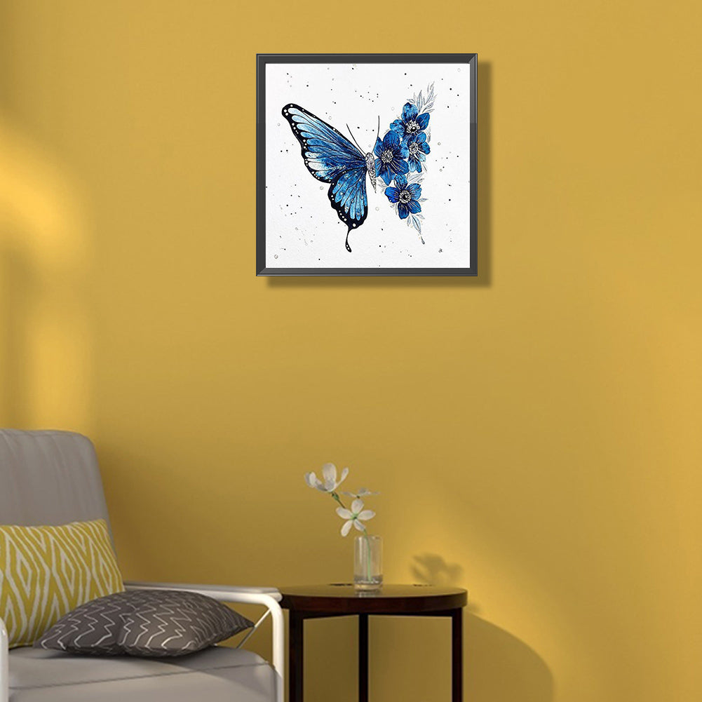 Butterfly - Full Round Drill Diamond Painting 40*40CM