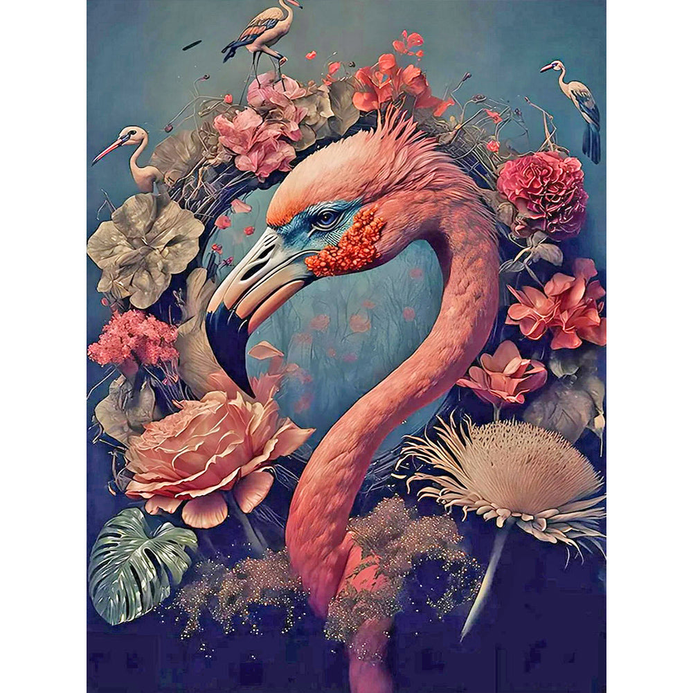 Flamingo - Full Round Drill Diamond Painting 30*40CM