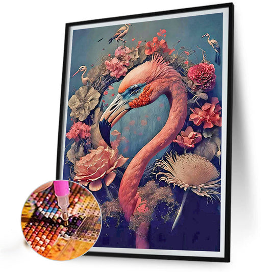 Flamingo - Full Round Drill Diamond Painting 30*40CM