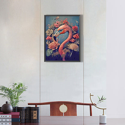 Flamingo - Full Round Drill Diamond Painting 30*40CM