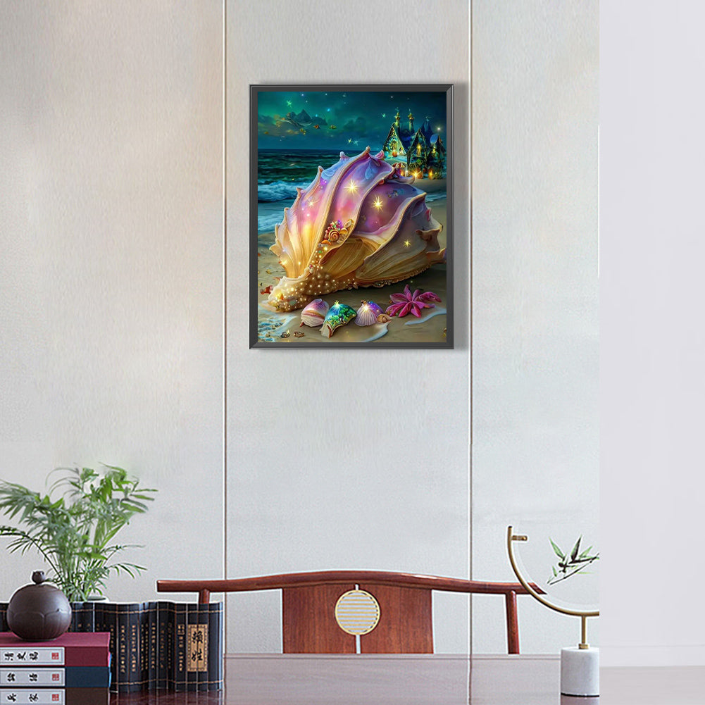 Shell Pearl - Full Round Drill Diamond Painting 30*40CM