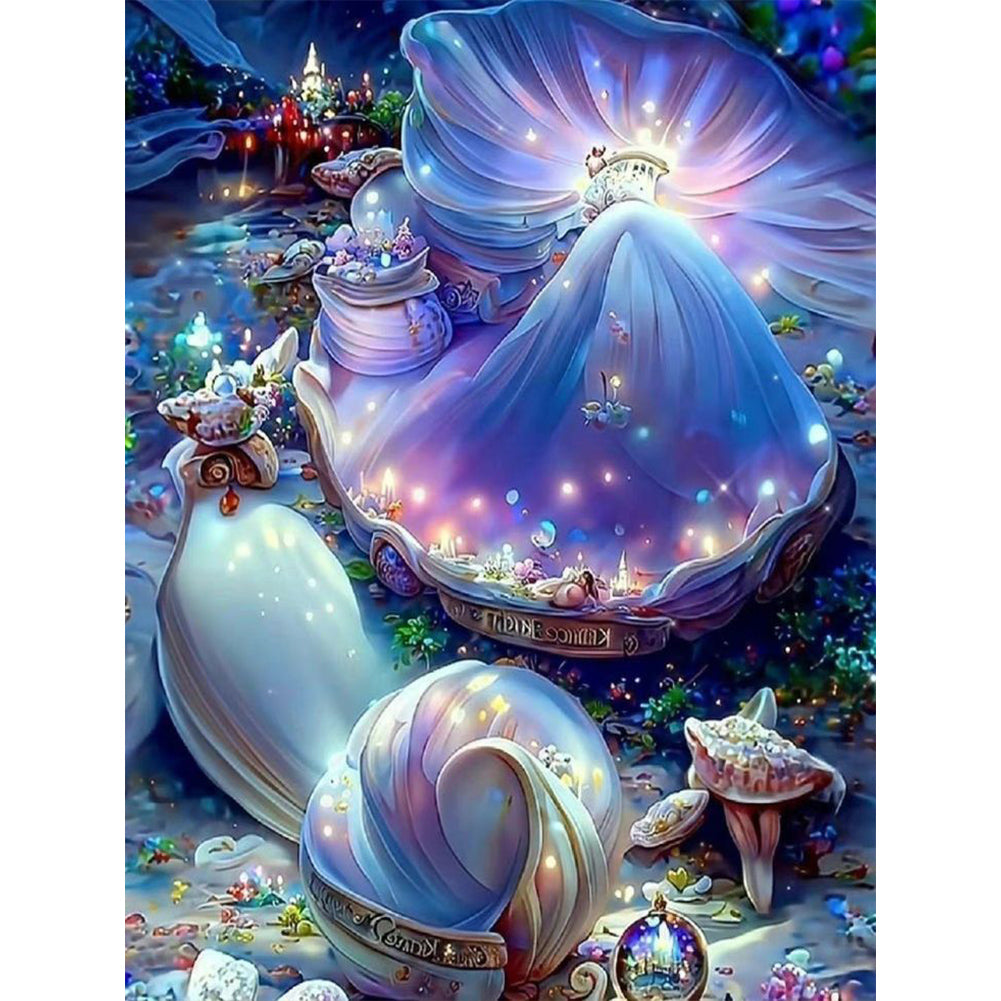 Shell Pearl - Full Round Drill Diamond Painting 30*40CM
