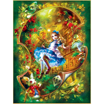 Magic Land Girl - Full Round Drill Diamond Painting 30*40CM